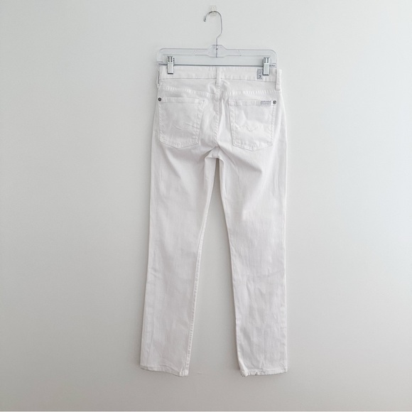 7 For All Mankind White Jeans - Picture 6 of 9